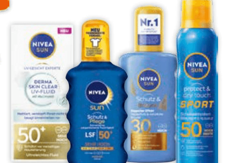 Nivea Sun izdelki Akcija v trgovini Mueller