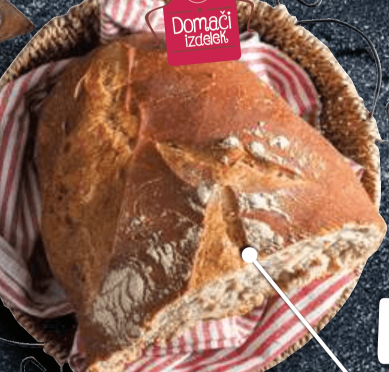Rugrov kruh 1 kg Domači izdelek Akcija v trgovini E.Leclerc