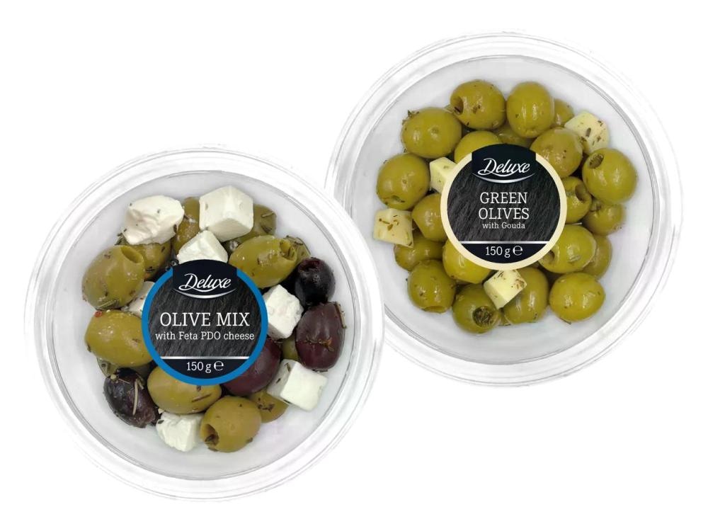 Deluxe Izbor oliv 150 g - Akcija v trgovini Lidl