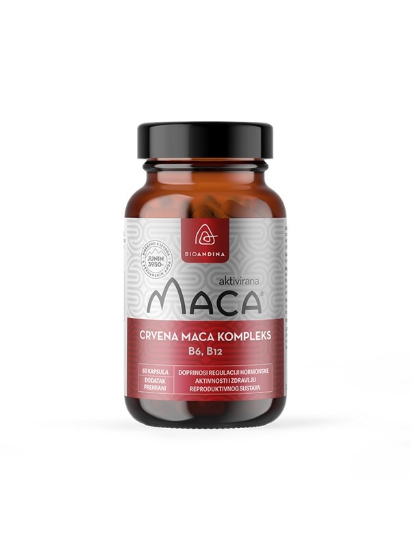 Bioandina Rdeča maca kompleks 60 kapsul - Akcija v trgovini Dm