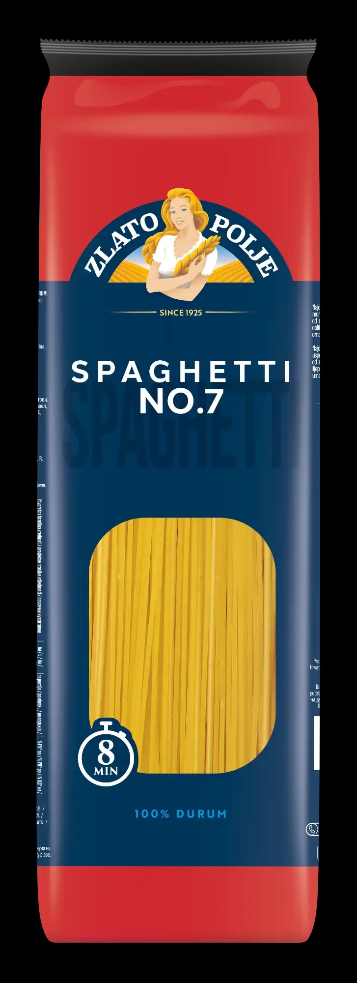 Zlato Polje Spaghetti No.7 - Akcija v trgovini Mercator