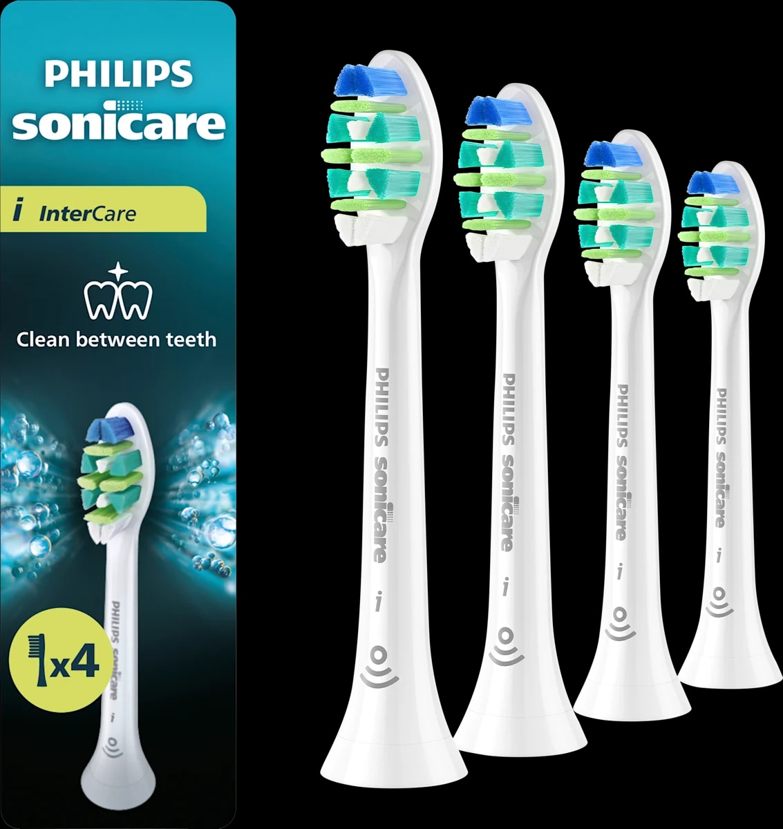 Philips Sonicare Inter Care nadomestne glave za sonično zobno ščetko 4 kosi Akcija v trgovini Dm