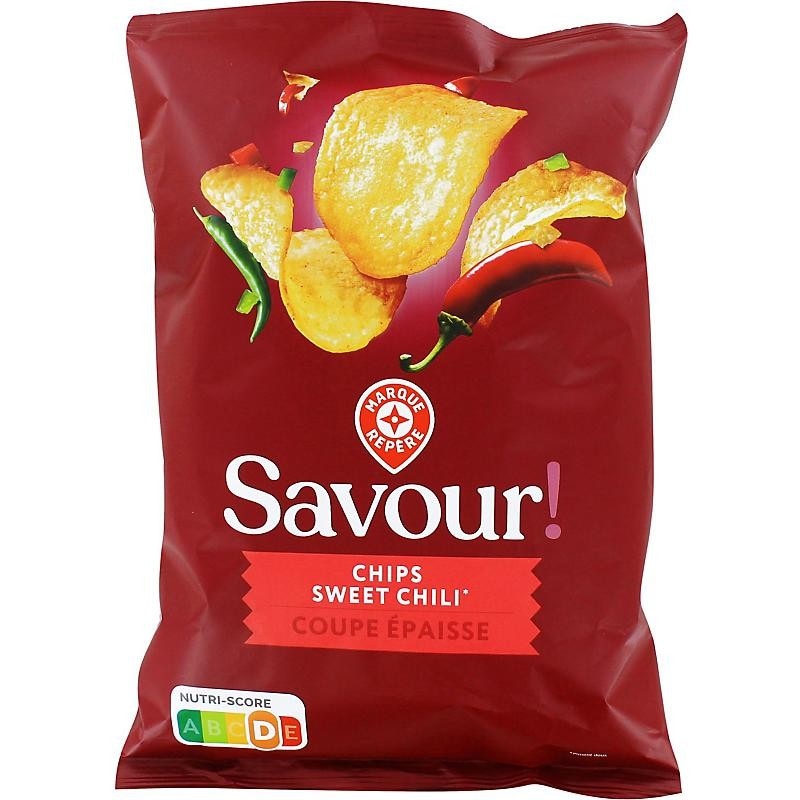 Savour čips 120 g Akcija v trgovini E.Leclerc
