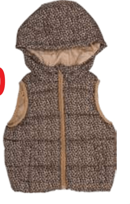 Tissaia Dekliški prešit brezrokavnik - Akcija v trgovini E.Leclerc