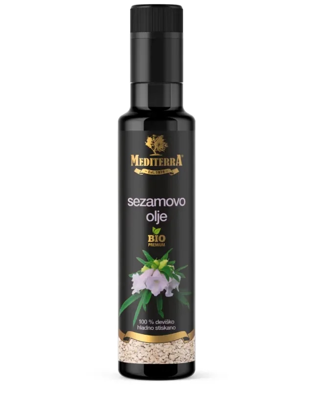 Bio sezamovo olje Mediterra 250 ml - Akcija v trgovini E.Leclerc