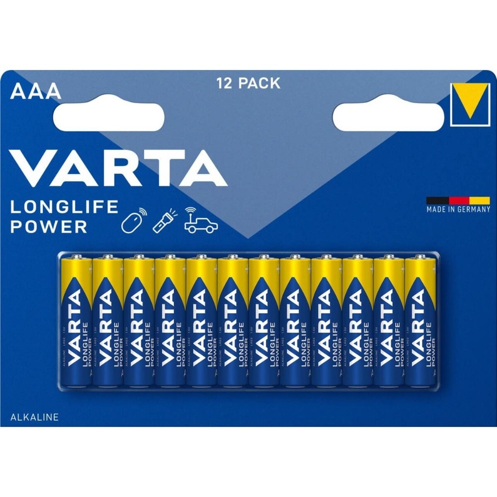 Varta Longlife Power alkalne baterije 12/1 AA in AAA Akcija v trgovini Merkur