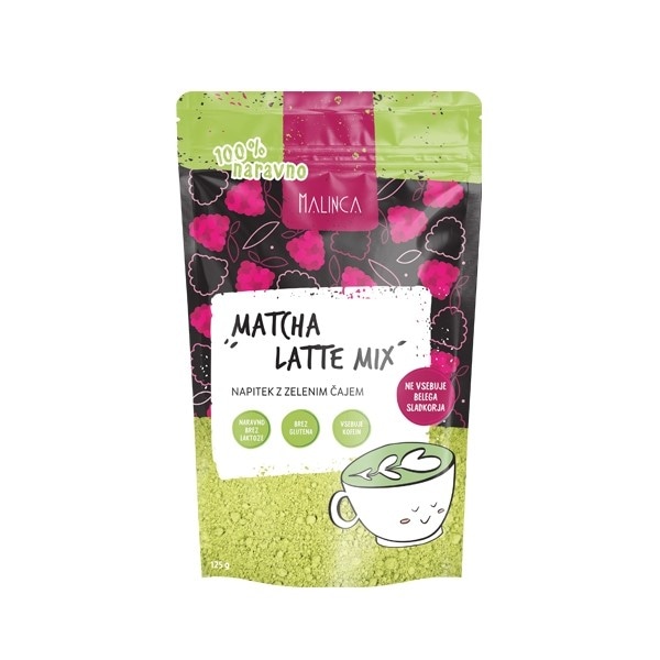 Matcha latte mix Malinca 125 g - Akcija v trgovini Mercator