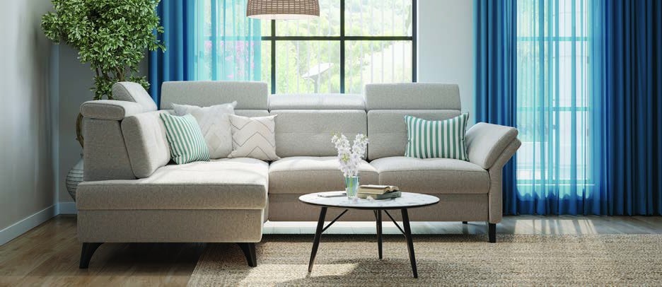 OLYMPIA modularna sedežna garnitura 228 x 166 x 100 cm - Akcija v trgovini Prima