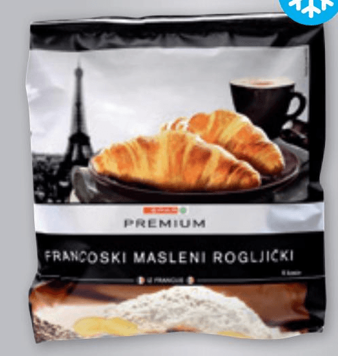 Spar Premium Francoski masleni rogljički 360 g Akcija v trgovini Spar