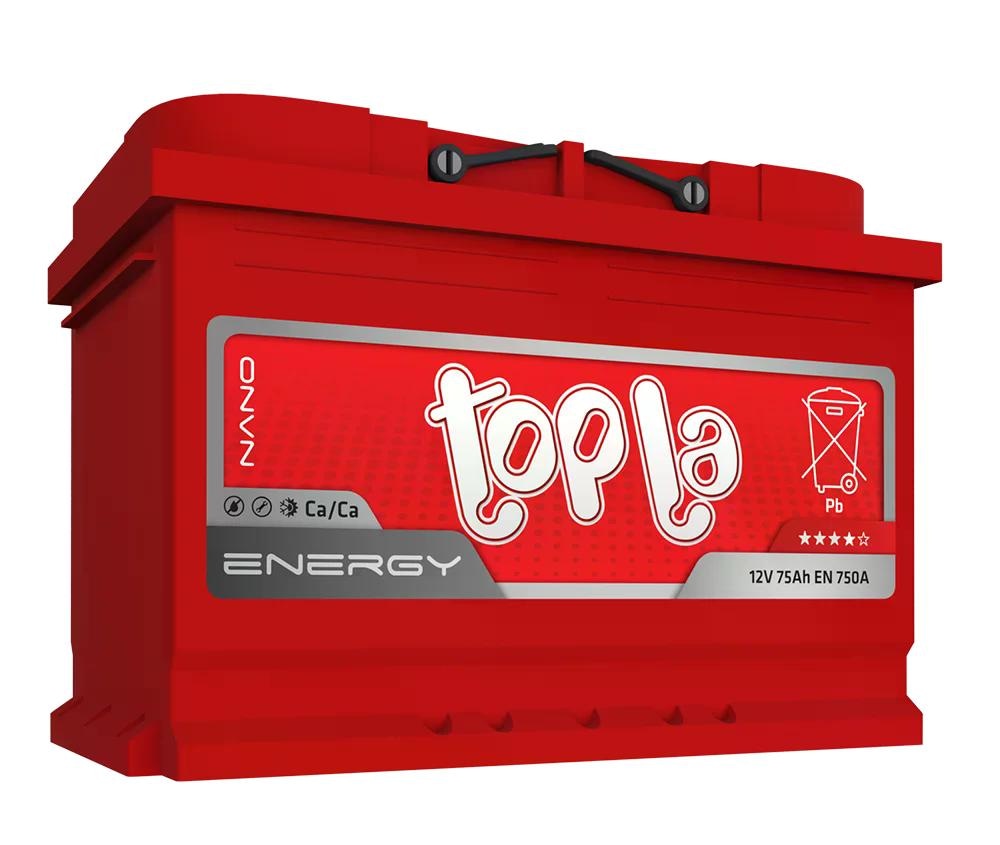 Akumulatorji Topla ENERGY 75 Ah - Akcija v trgovini Jager