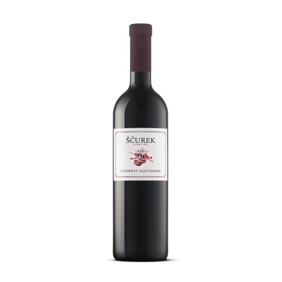 Cabernet Sauvignon, Cabernet Franc ali Merlot "Scurek" 0,75 l Akcija v trgovini E.Leclerc
