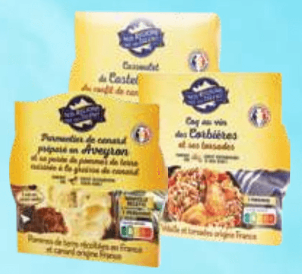 Pripravljene francoske jedi 300 g - Akcija v trgovini E.Leclerc