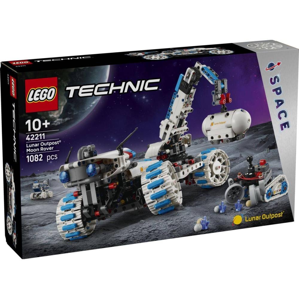 Lunarno vesoljsko vozilo rover Lunar Outpost 1082 kock LEGO Technic - Akcija v trgovini Baby Center