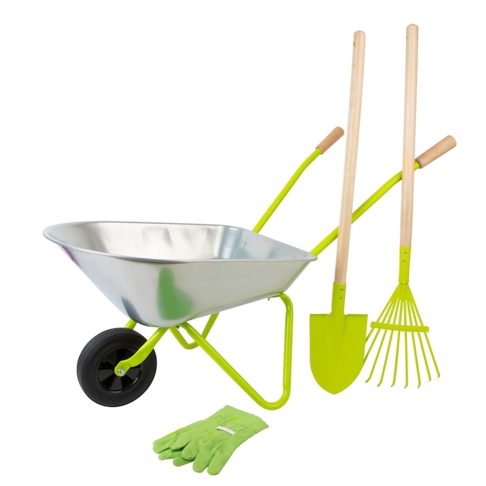 LUPILU Otroška samokolnica z vrtnim orodjem 7-delni komplet - Akcija v trgovini Lidl