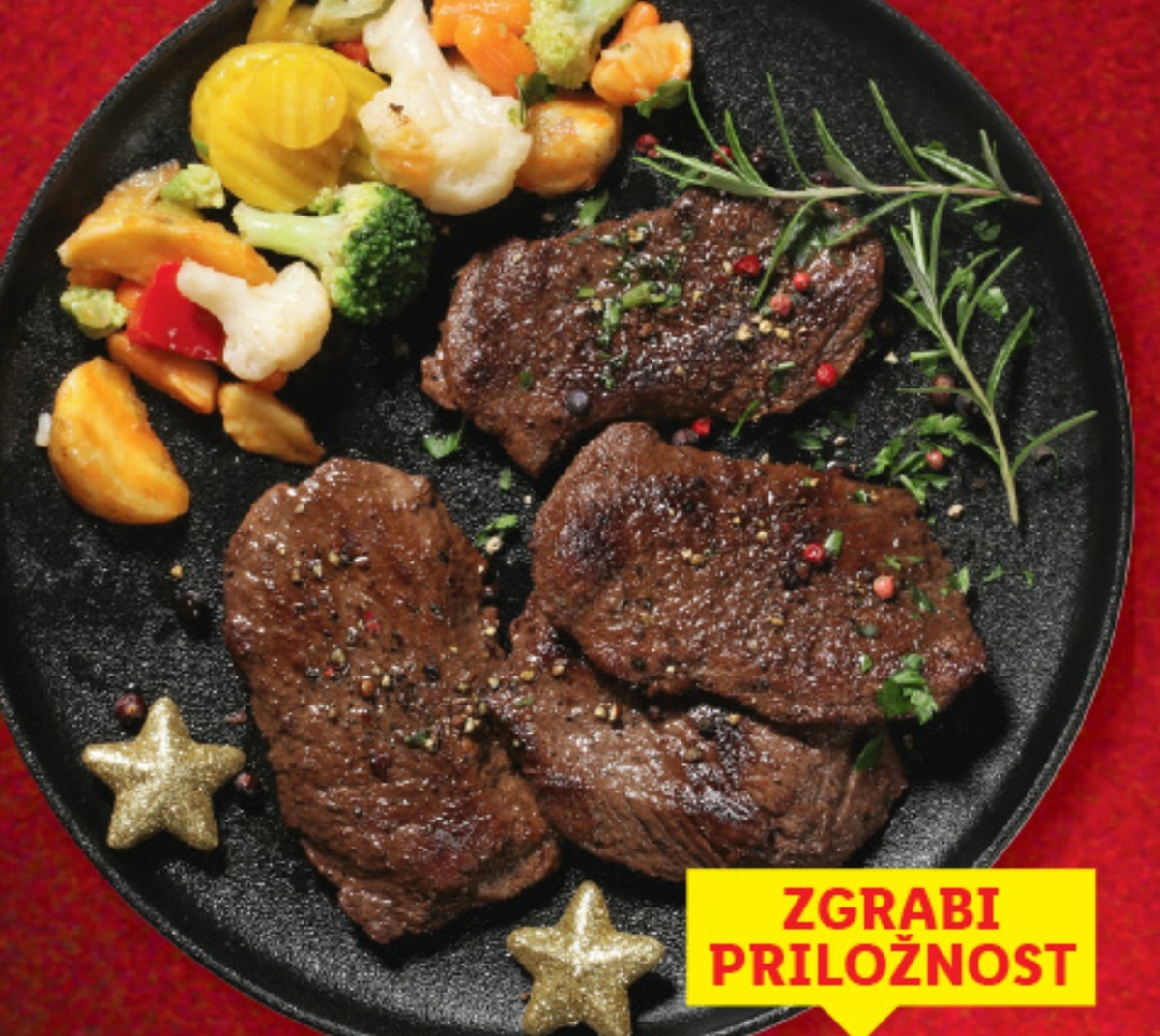 Deluxe Sveži zrezki divjega prašiča 300 g - Akcija v trgovini Lidl