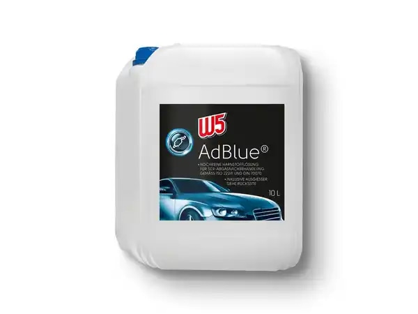 W5 AdBlue tekočina 10 L - Akcija v trgovini Lidl
