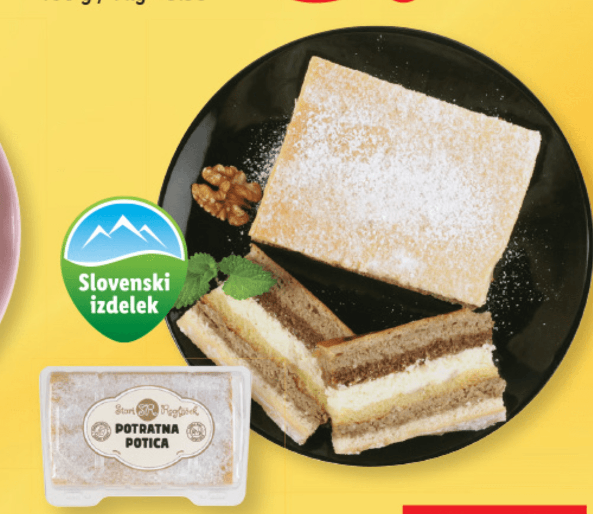 STARI ROGLJIČEK Potratna potica 600 g - Akcija v trgovini Lidl