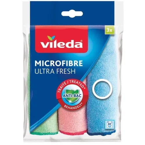 Vileda krpa Ultrafresh microfibre 3 kom - Akcija v trgovini Mercator