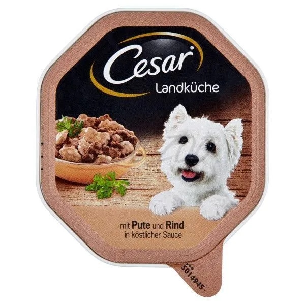Cesar mokra hrana za pse v posodici 150 g Akcija v trgovini Mercator