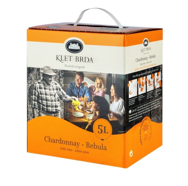 Chardonnay Rebula 5 l Vinska klet Goriška Brda - Akcija v trgovini Mercator