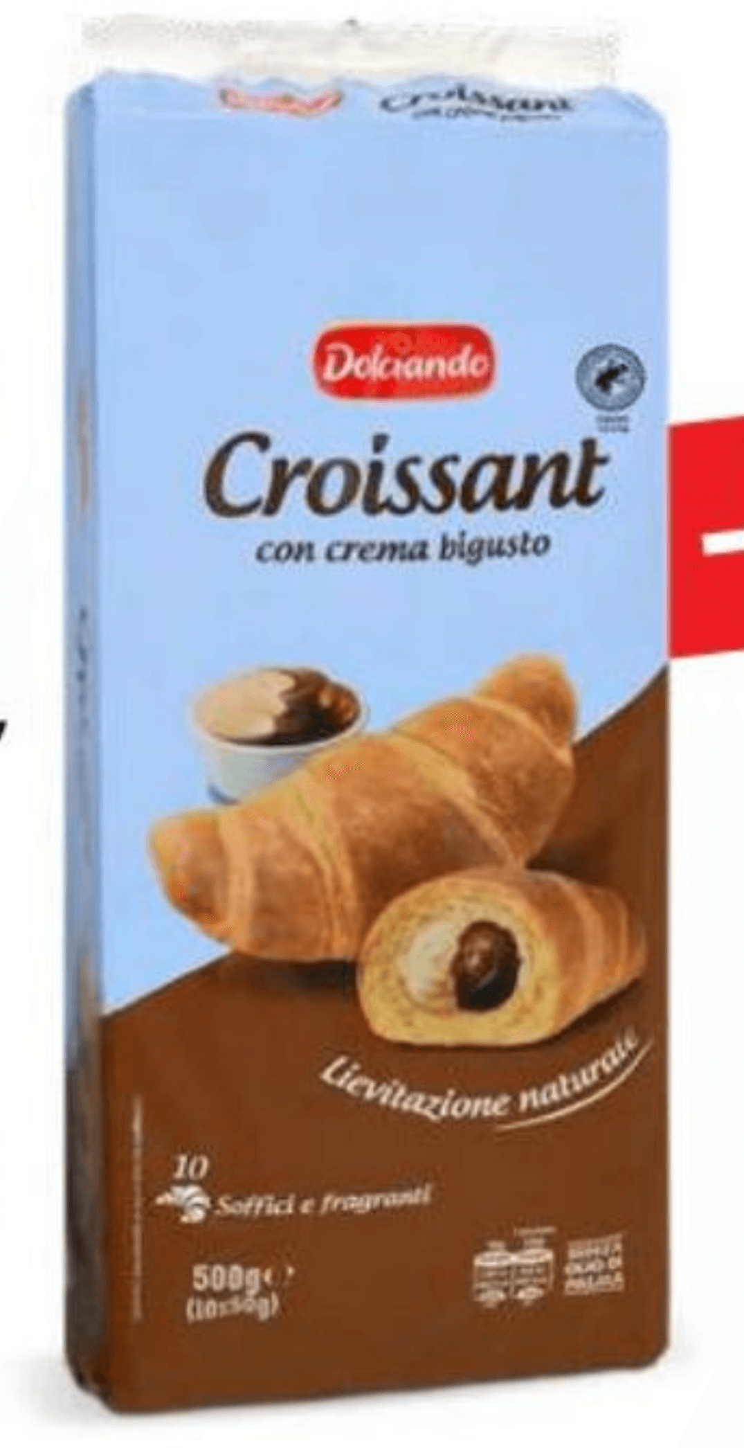 Dolciando Croissant 500 g - Akcija v trgovini Eurospin
