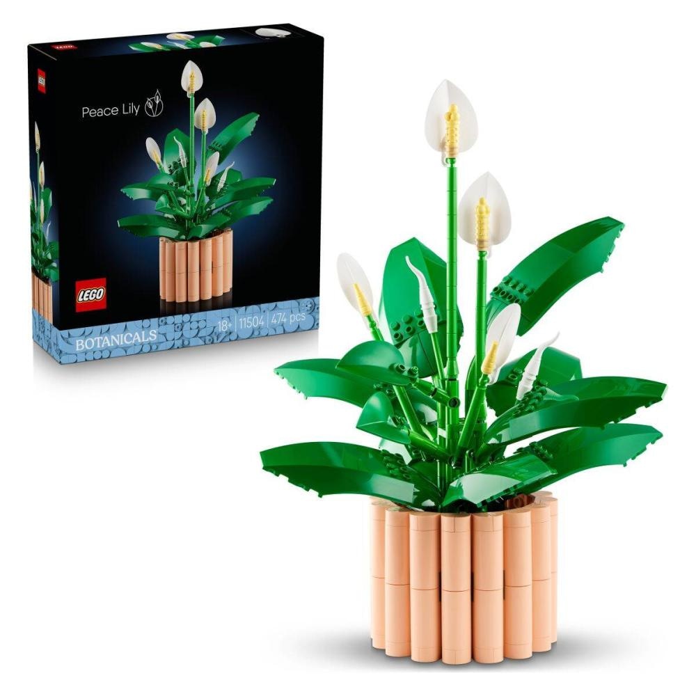 LEGO Botanicals mirna lilija 474 pcs - Akcija v trgovini Kompas Shop