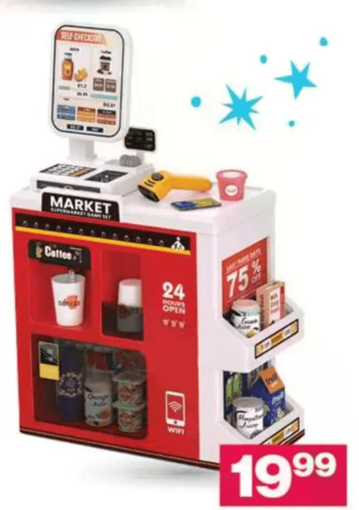 Otroška blagajna - Akcija v trgovini Mercator