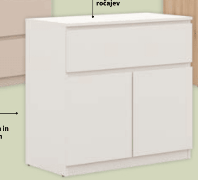 OSKAR LUX 2 komoda - Akcija v trgovini Prima