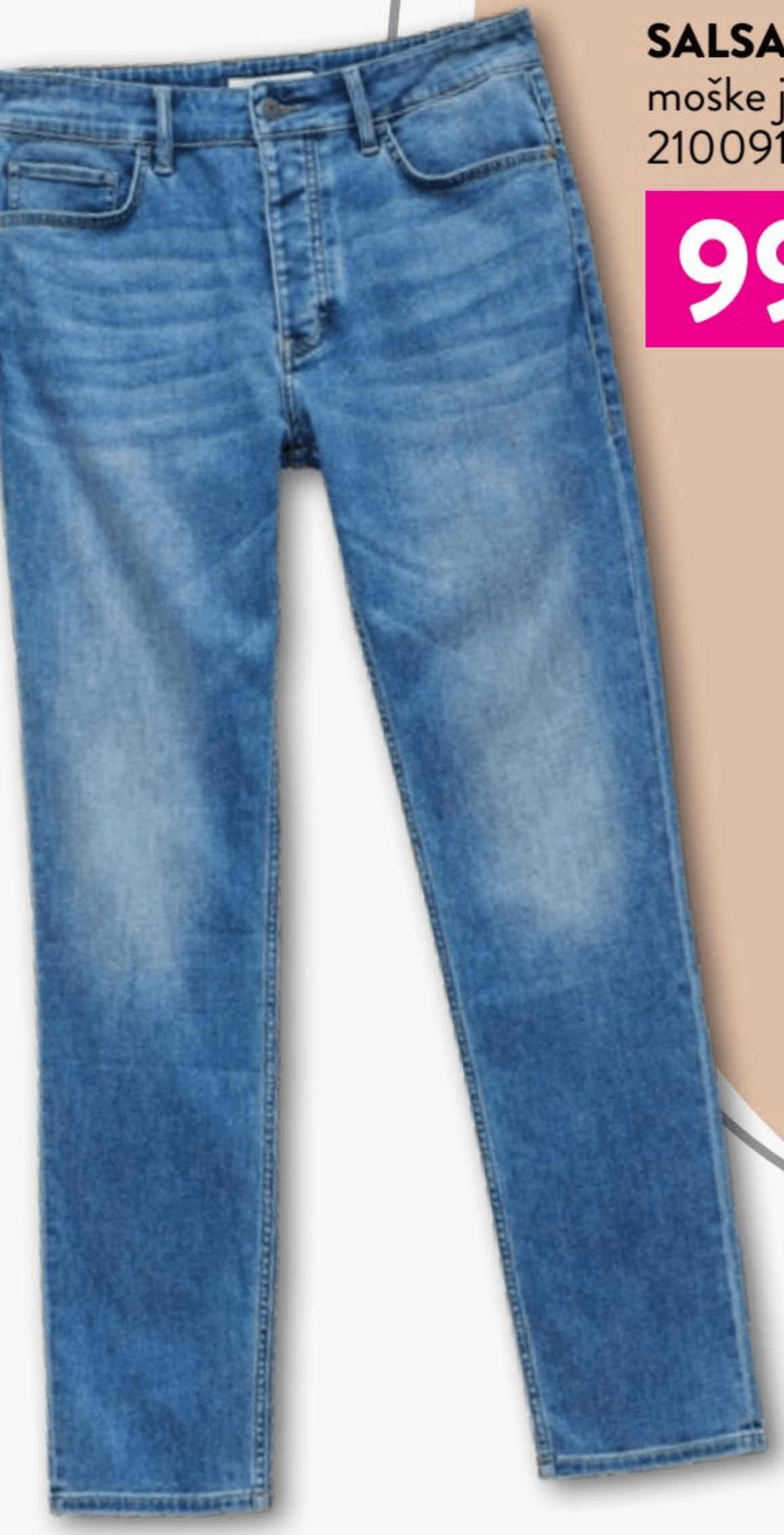 Salsa Jeans moške jeans hlače - Akcija v trgovini Kompas Shop