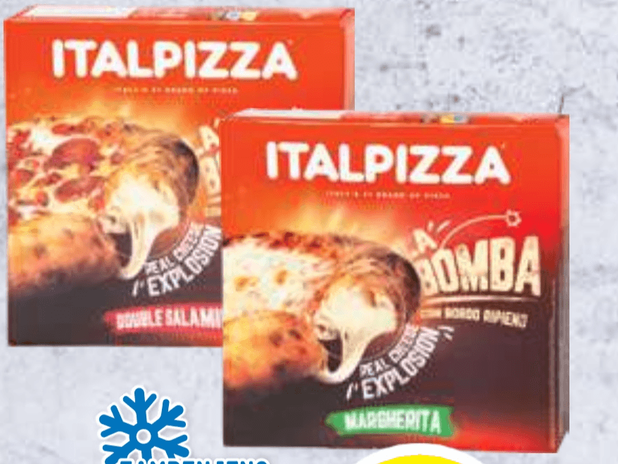 Pica Italpizza 410 g - 520 g - Akcija v trgovini E.Leclerc