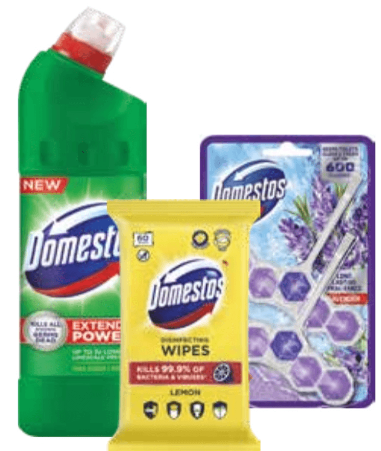 Izdelki Domestos - Akcija v trgovini Tuš