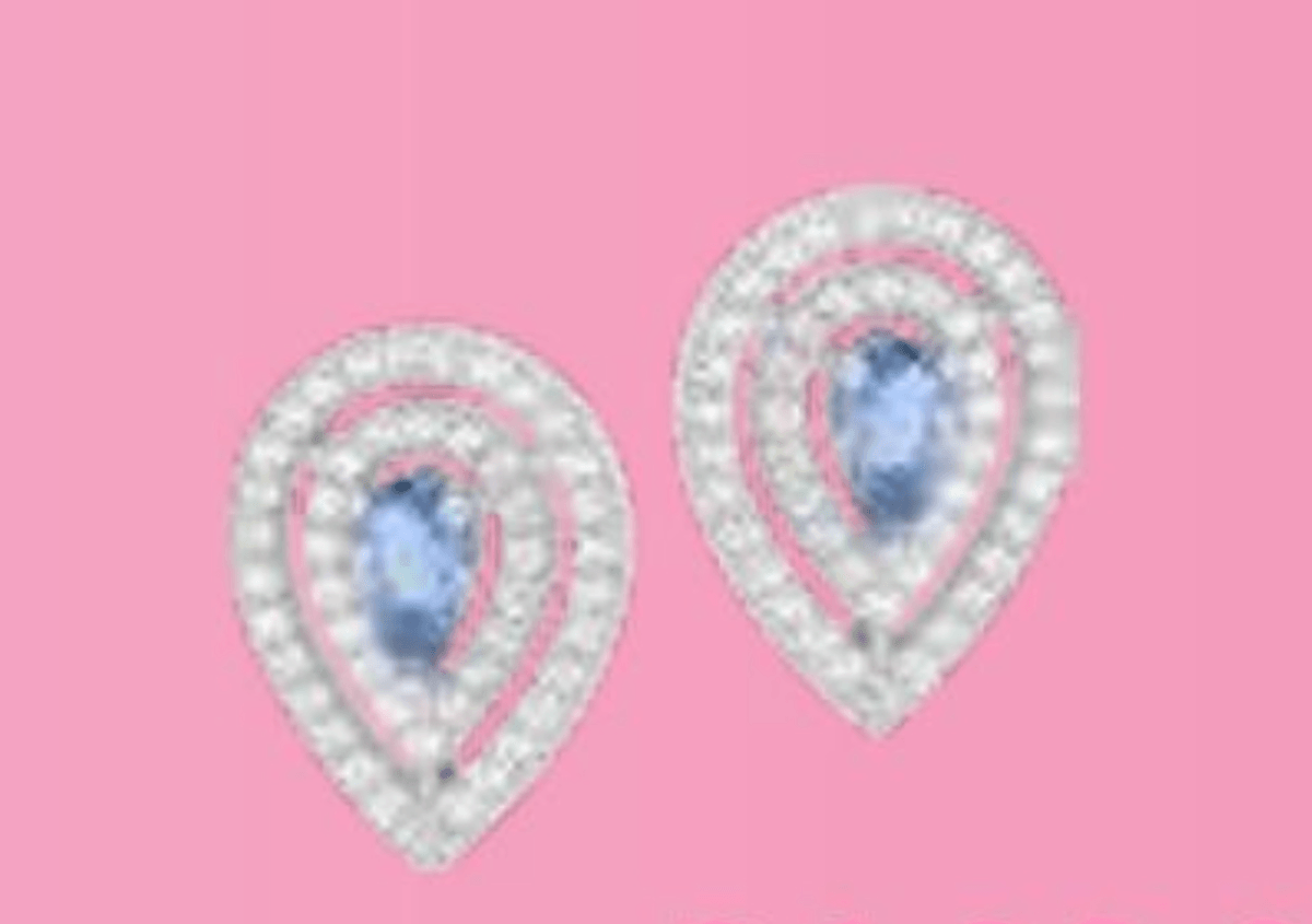 Uhani s cirkonijevimi oksidi - Akcija v trgovini E.Leclerc