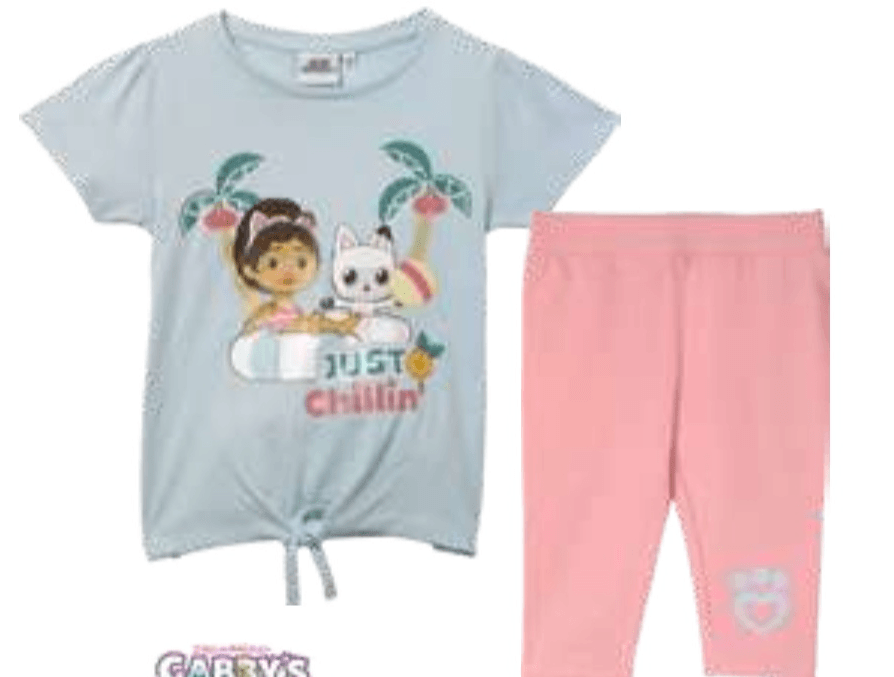 Dekliški komplet Gabby's Dollhouse - Akcija v trgovini E.Leclerc