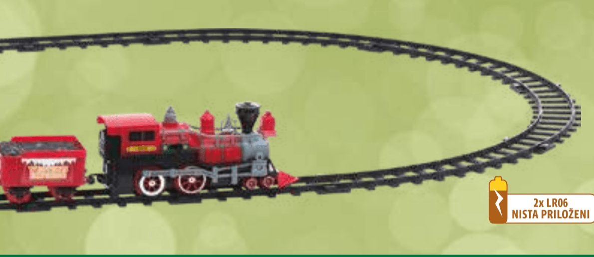 Božični vlak - Akcija v trgovini E.Leclerc