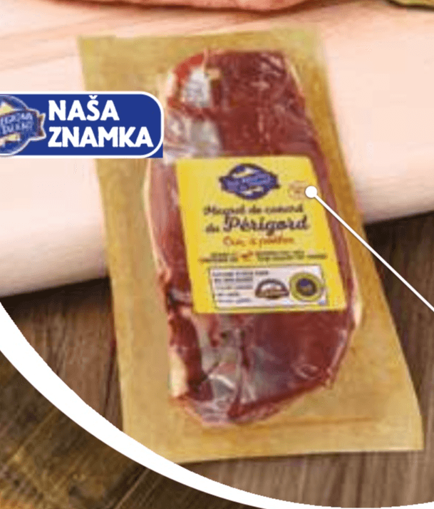 Prsni file race Perigord 410 g Naša Znamka - Akcija v trgovini E.Leclerc