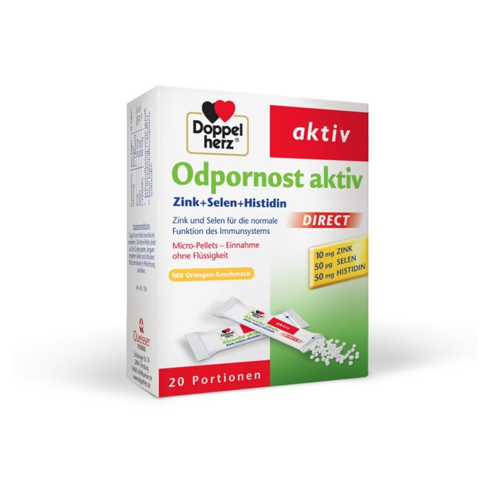 Prehransko dopolnilo Doppel Herz Odpornost Aktiv 20/1 - Akcija v trgovini Jager