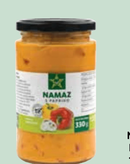 Namaz s papriko Tuš 330 g - Akcija v trgovini Tuš