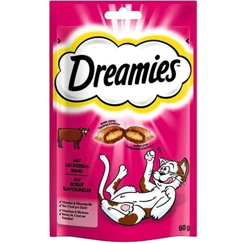 Dreamies prigrizki za mačke 60 g ali 4 x 10 g Akcija v trgovini Mercator