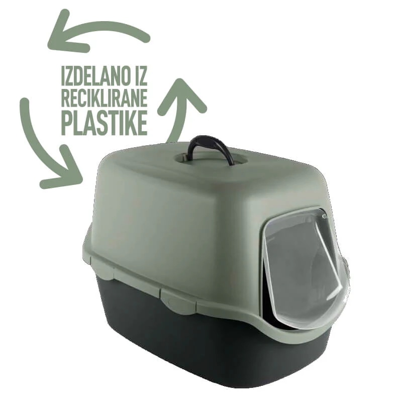 Pokrito mačje stranišče Stefanplast Cathy Green - Akcija v trgovini Mr. Pet