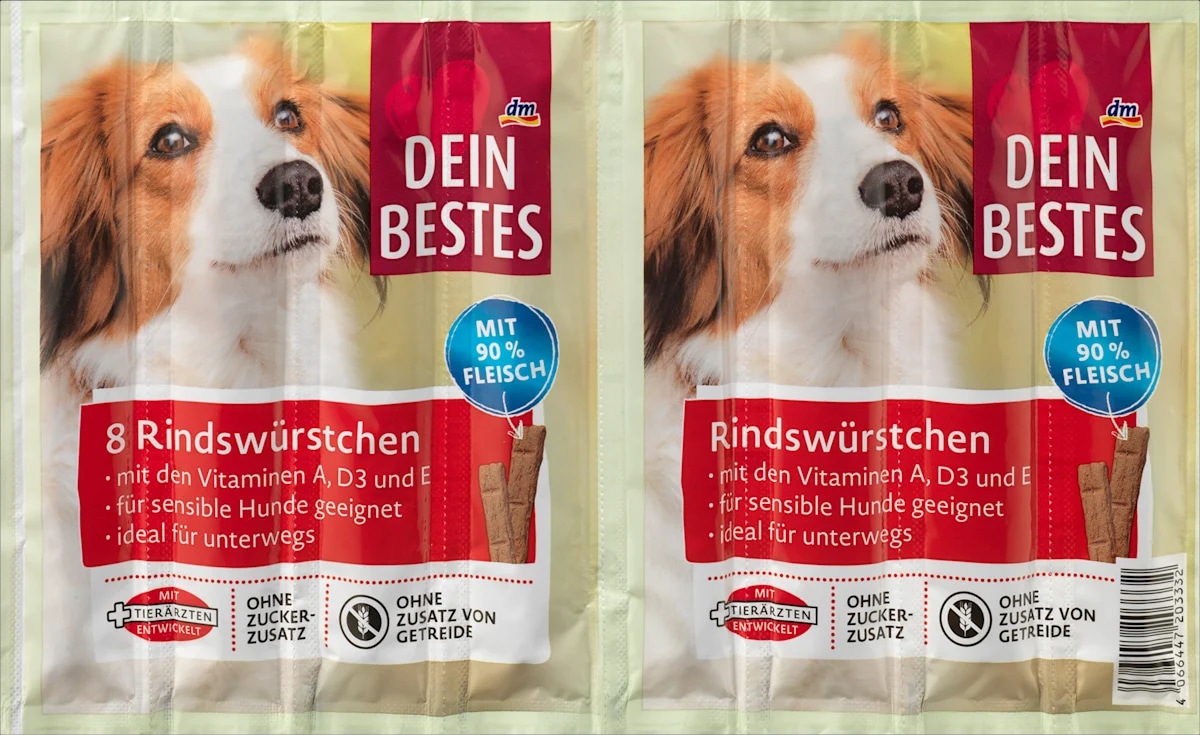 DEIN BESTES dopolnilna hrana za pse prigrizek 88 g - Akcija v trgovini Dm