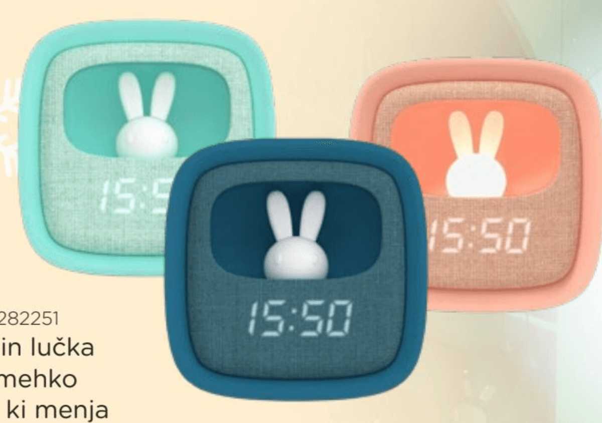 Budilka in lučka - Akcija v trgovini Baby Center