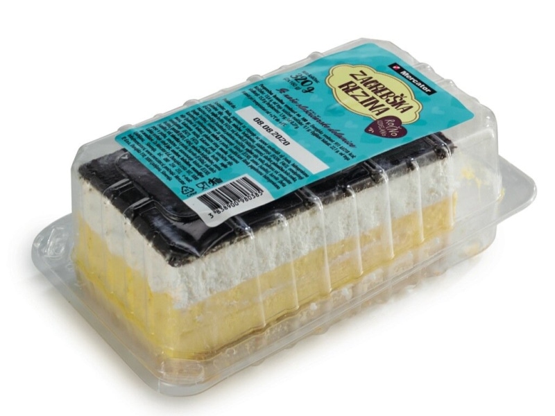 Zagrebška rezina 320 g, 2/1 Mercator - Akcija v trgovini Mercator