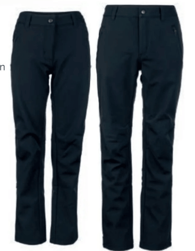 ADVENTURIDGE Ženske/moške zimske hlače iz softshella - Akcija v trgovini Hofer
