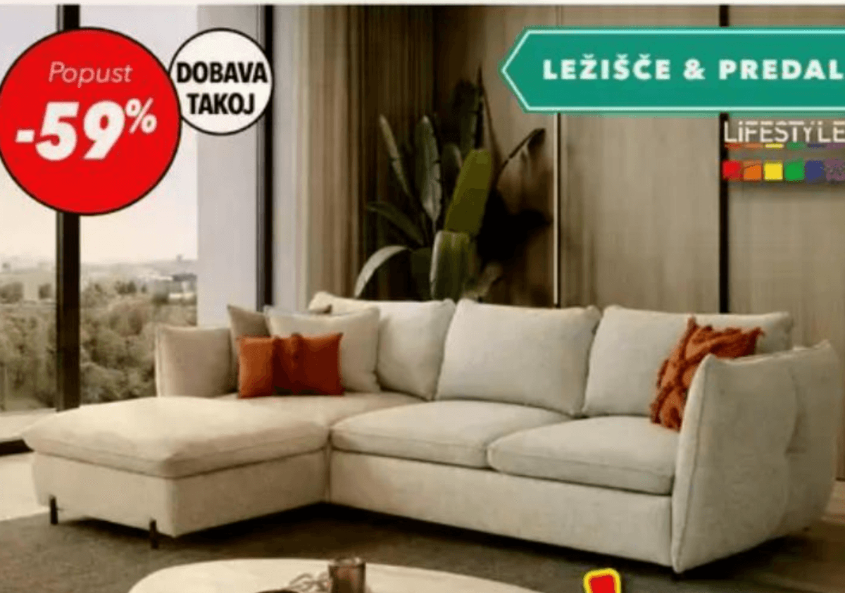 Kotna sedežna BALOO - Akcija v trgovini Harvey Norman