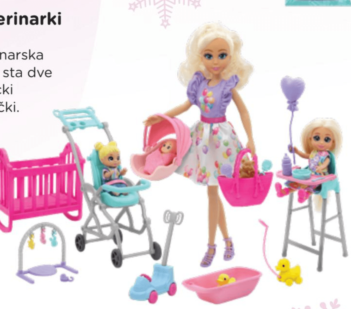 Otroška varuška set - Akcija v trgovini Baby Center
