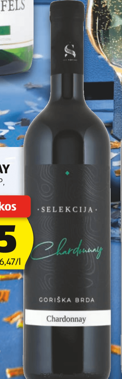 Selekcija Chardonnay 0,75 l - Akcija v trgovini Hofer