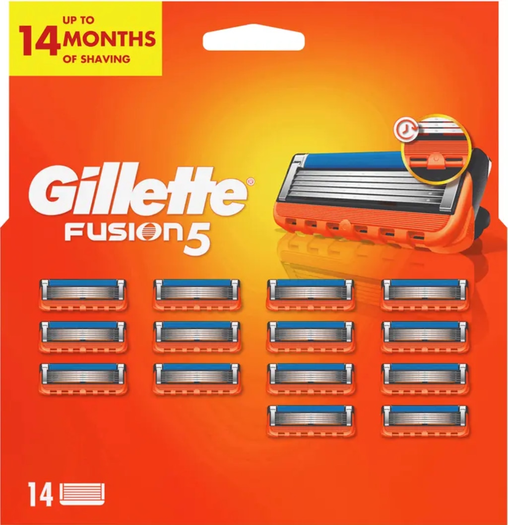 Gillette Fusion5 14 kosov - Akcija v trgovini Mueller
