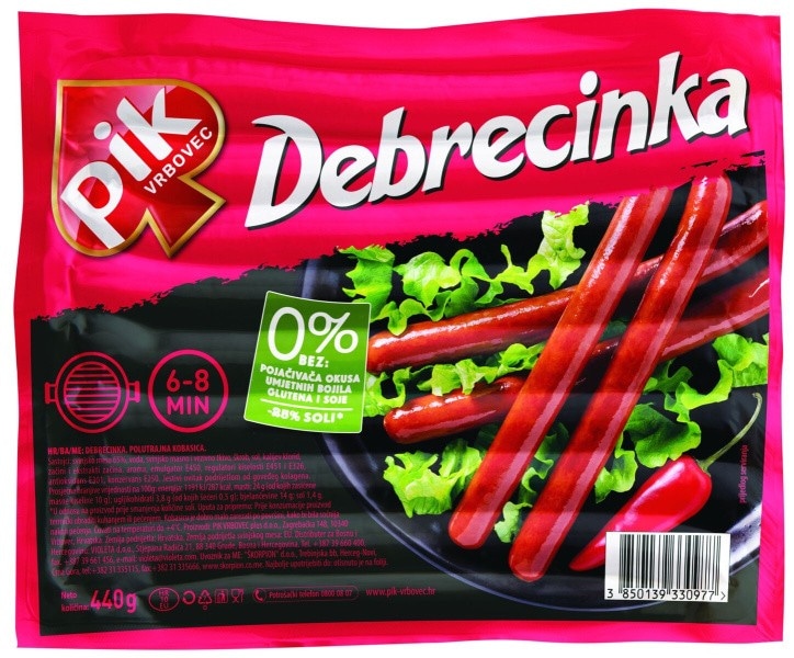 Izbrane klobase in salame Pik domača dimljena 300 g, za žar 460 g, Debrecinka 440 g, čajna 330 g, Kulen 330, zimska 330 g - Akcija v trgovini Mercator