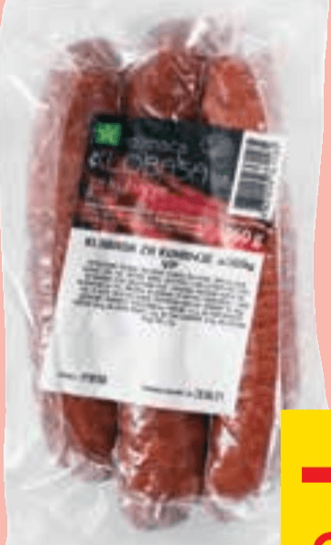 Domača klobasa za kuhanje 360 g Tuš - Akcija v trgovini Tuš