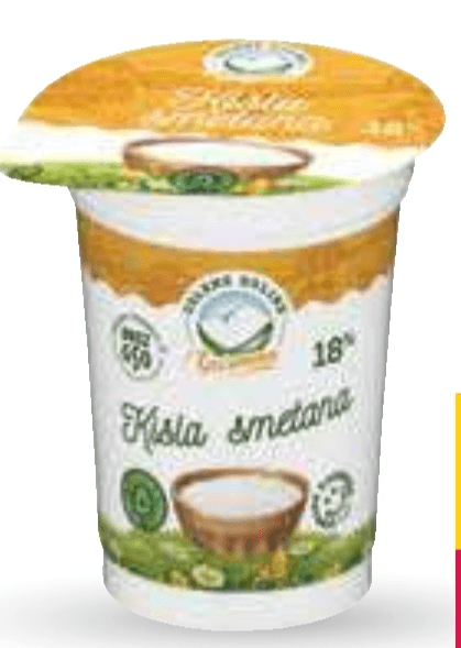 Kisla smetana Zelene Doline - Akcija v trgovini Mercator